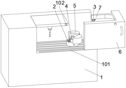 一种基于机器视觉的数控铣床对刀校准装置的制作方法
