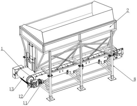 一种茶叶加工用的原料输送机的制作方法