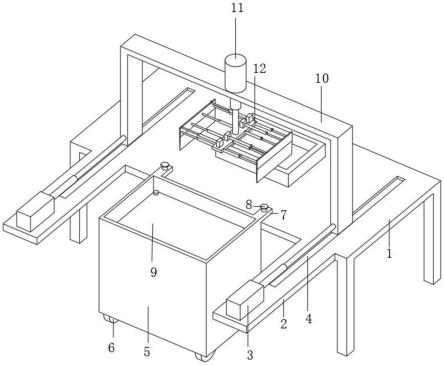 一种注塑模具加工用固定卡紧转运机构的制作方法