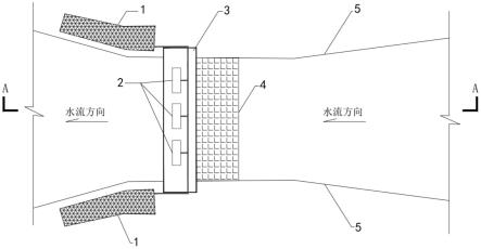 一种应用于水体的过滤坝结构的制作方法