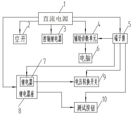 继电器动作时间测试工装的制作方法