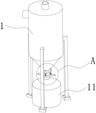 一种便于环境工程大气污染治理冲击式惯性除尘器的制作方法