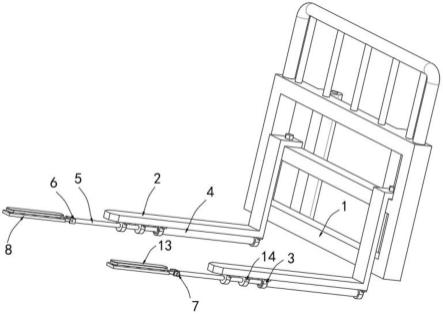 叉车支架结构的制作方法