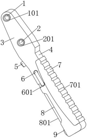 一种电动剪刀扳机结构的制作方法