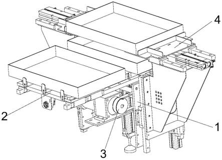 包装盒连续堆垛装置的制作方法