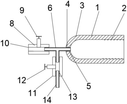 一种适用于导管架灌浆管线试压的可拆卸连接装置的制作方法