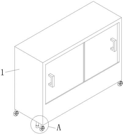 一种具有蒸发器组件的冷柜的制作方法