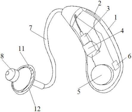 一种温差式充电助听器的制作方法