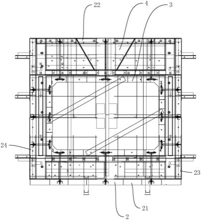 一种预制飘窗模具的制作方法