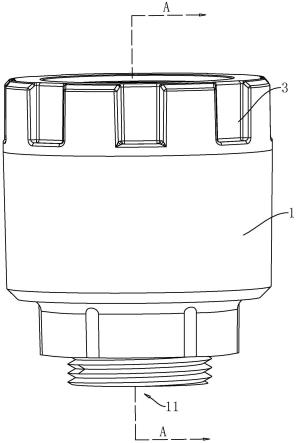 真空泵用防侧倒漏油捕集器的制作方法