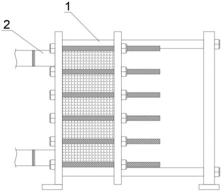一种板式换热器接管装配结构的制作方法