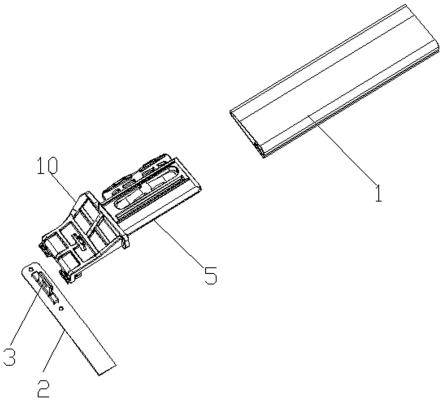 一种遮阳帘低噪平稳引导滑块结构的制作方法