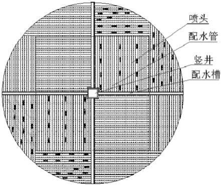 一种自然通风逆流式湿式冷却塔循环水量在线监测方法与流程