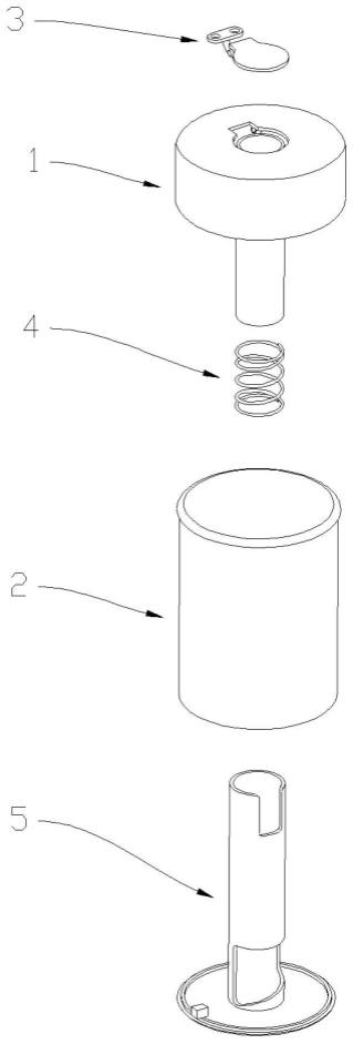 一种固体定量瓶的制作方法