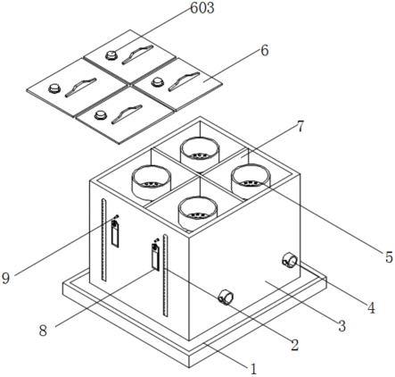 一种建筑工程用的混凝土渗透测试仪的制作方法