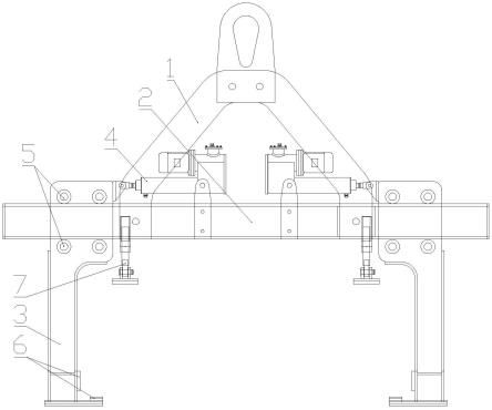 管片水平吊具的制作方法