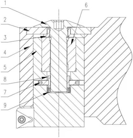 微调精镗刀的螺纹消隙结构的制作方法