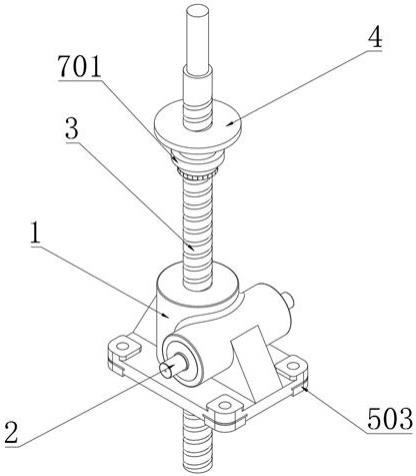 一种低噪自锁蜗轮丝杆升降机的制作方法