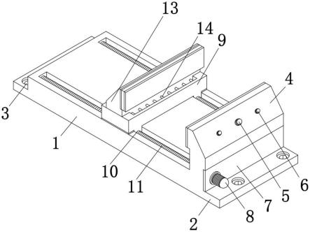 一种精密模具加工用夹紧装置的制作方法