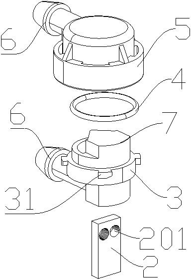 家用电器液体管路流动侦测装置的制作方法