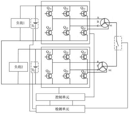 一种电动机定子绕组复用及电池加热控制方法