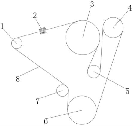 一种改善异响的多楔带轮系的制作方法