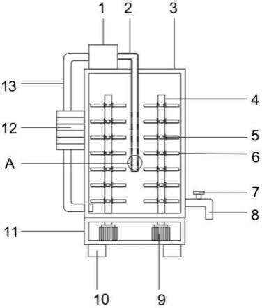 一种用于银耳烘干的节能环保型热泵烘干机的制作方法