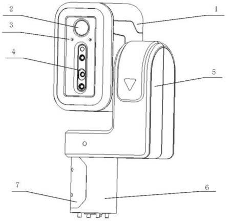 一种列车车底探伤机器人末端俯仰云台的制作方法