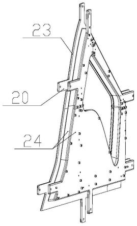 多隔框碳纤维复合材料S型进气道整体共固化成型工艺的制作方法