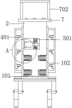 一种城市燃气管道架空结构的制作方法