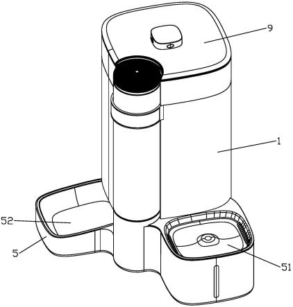 一种宠物喂食喂水一体机的制作方法