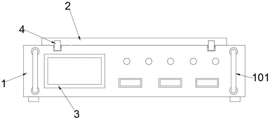 一种防尘型网络安全态势感知采集装置的制作方法