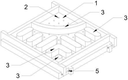 一种形状可调的树池盖板模具的制作方法