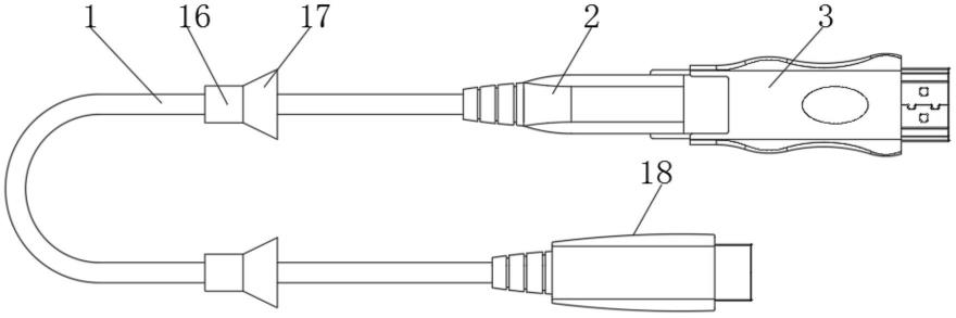 一种分离式HDMIA接头的HDMI连接线的制作方法