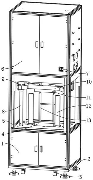 氢燃料电池电堆压装机的制作方法