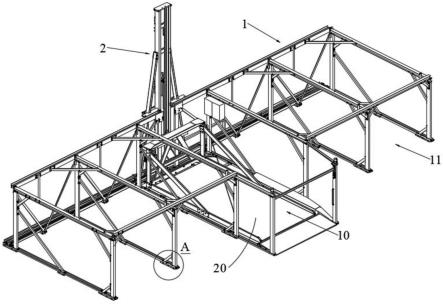 一种钢架结构的立体车库的制作方法
