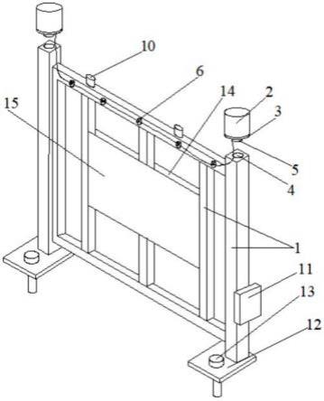 一种建筑施工护栏的制作方法