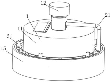 一种强度高质量轻建筑材料原材料的粉碎装置的制作方法