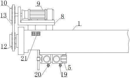 一种刹车片称量落料装置出料口防堵防堆积装置的制作方法