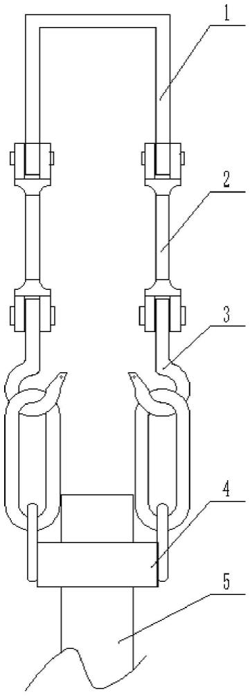 一种高温淬火防变形组合吊具的制作方法