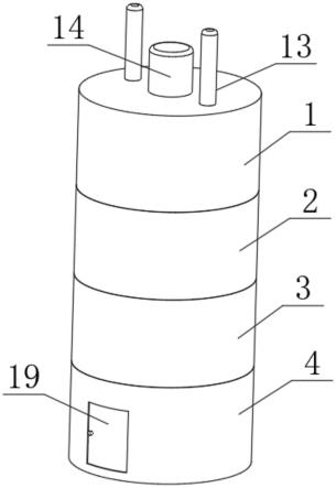 一种野外柱形通讯仓的制作方法