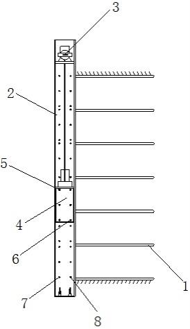 自主脱困电梯系统假层安全电梯门控结构的制作方法