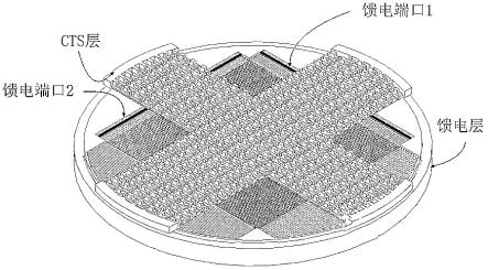 一种正交结构的双频VICTS相控阵天线的制作方法