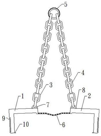 链轨节锻造模具吊具的制作方法