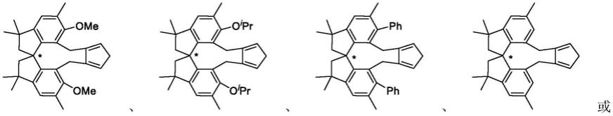 多甲基取代螺二氢茚烷衍生的环戊二烯，其铑络合物、制备方法、中间体及应用