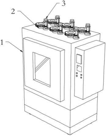 老化实验箱的换气组件的制作方法