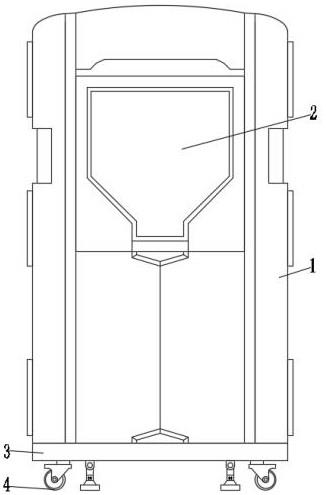 一种具有固定装置的3D打印机的移动装置