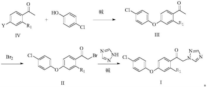 一种含三氮唑结构的二苯醚类化合物的防治或控制植物病害的用途、方法及其组合物与流程