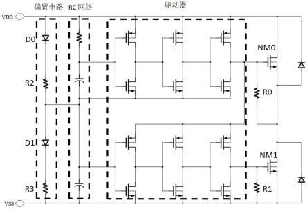 一种用于SOI射频前端芯片的增强型ESD保护电路的制作方法