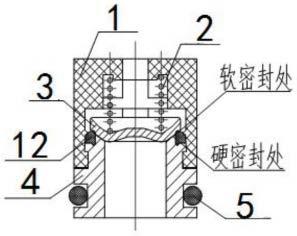 阀组用双作用密封结构及水阀、卸荷阀、高压水枪阀的制作方法